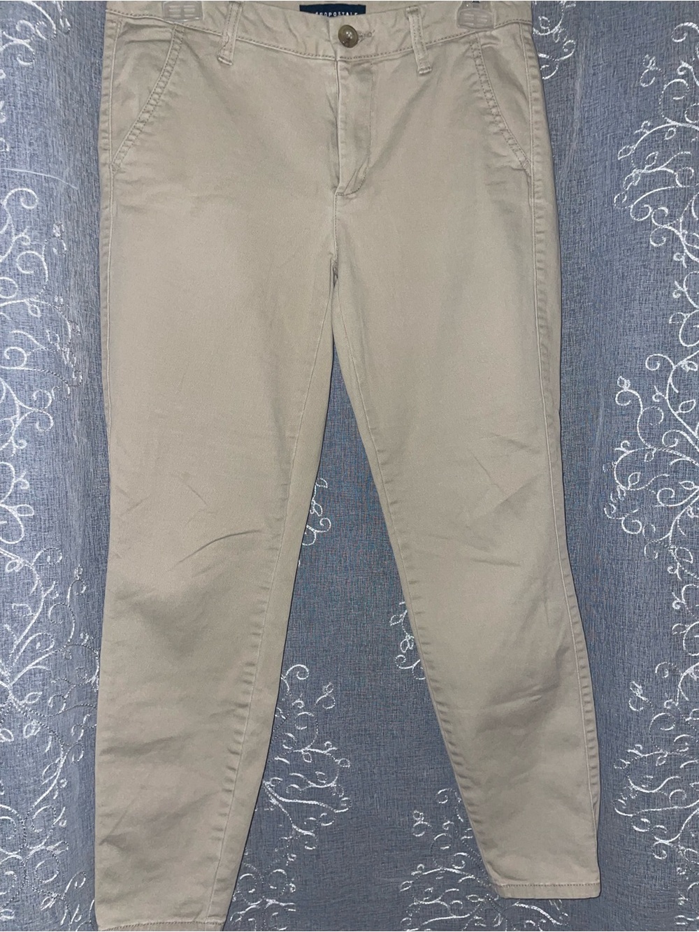 Aeropostale Khaki Straight Leg Pants